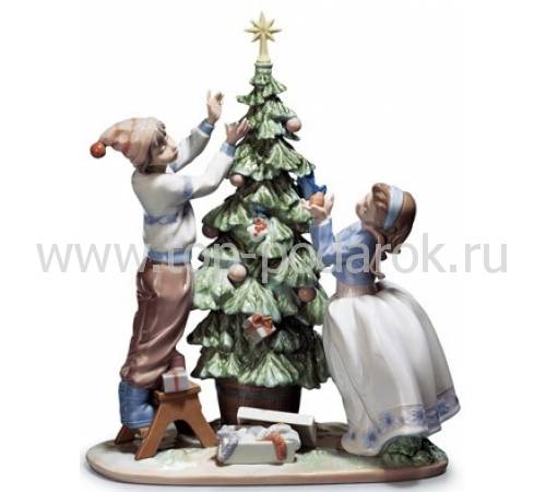 Статуэтка "Новогодняя елка" Lladro 01005897