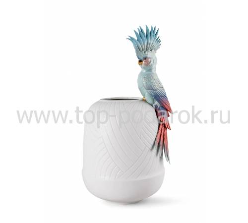 Ваза для цветов "Какаду" Lladro 01009768