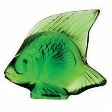 Статуэтка "Рыбка" ярко-зеленая Lalique L3003200