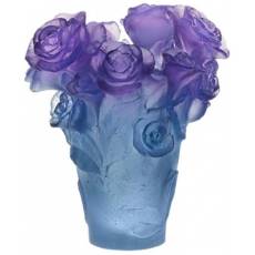 Ваза для цветов "Rose Passion" сине-фиолетовая (h=17) Daum 05287-3