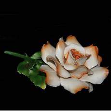 Декоративная роза Artigiano Capodimonte 0210/14/cream