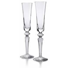Набор из 2-х прозрачных бокалов для шампанского "Mille Nuits" Baccarat 2810597