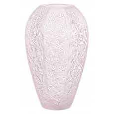 Ваза для цветов "Sakura" розовая H=17,5 Lalique 10724000