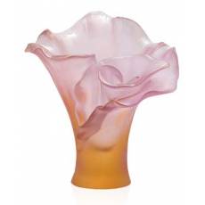 Ваза для цветов "Arum" розовая Daum 05723-1