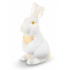 Статуэтка "Кролик" (бело-золотой) Lalique 10766400