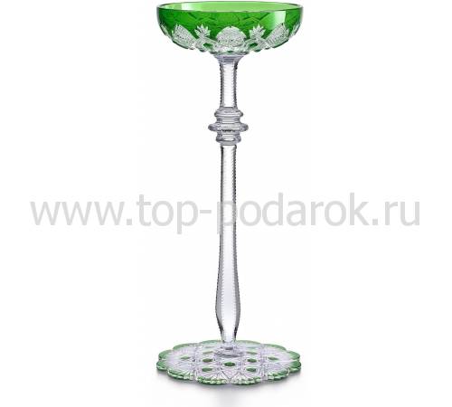 Фужер для шампанского зелёный "TSAR" Baccarat 1499126