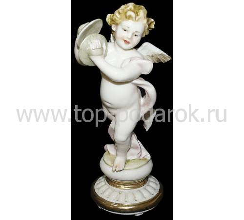 Статуэтка "Ангел с тарелками" Porcellane Principe 1053/PP