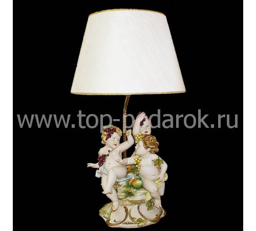 Лампа "Три ангела" Porcellane Principe 848P/PP