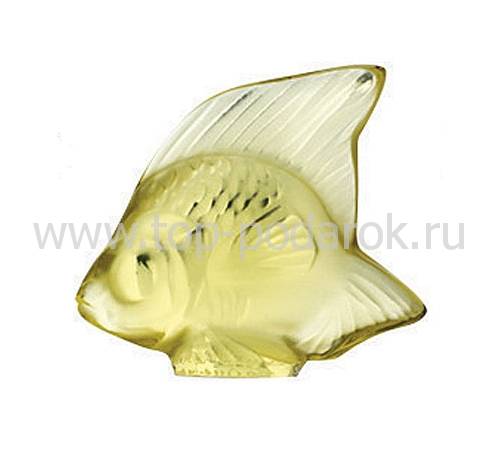 Статуэтка "Рыбка" желтая Lalique L3002400