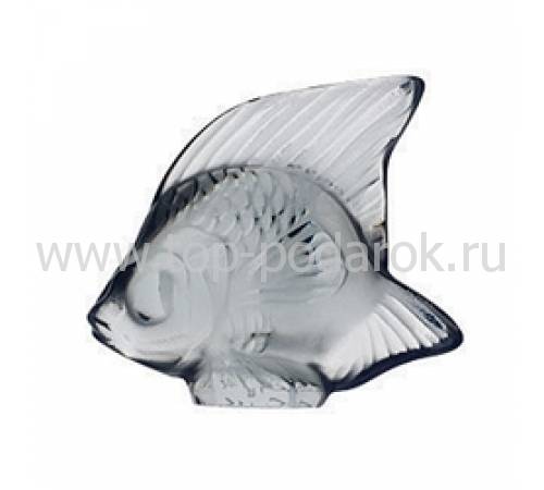 Статуэтка "Рыбка" серая Lalique 3001400