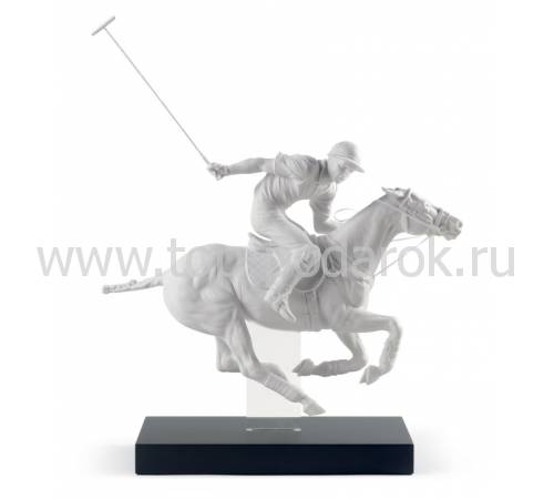 Статуэтка лошадь "Игрок в поло" Lladro 01008719