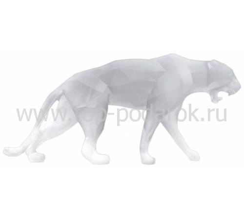 Статуэтка "Пантера дикая" белая Daum (Лимитированная серия 99 экз) 05323