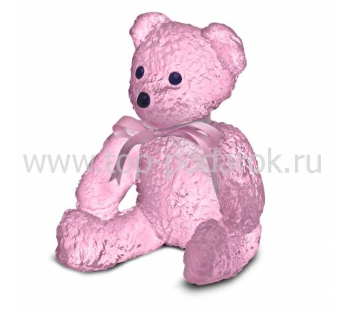 Статуэтка "Плюшевый мишка" розовый Daum (Лимитированная серия 375 экз) 05271-3