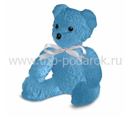 Статуэтка "Плюшевый мишка" синий Daum (Лимитированная серия 375 экз) 05271-2