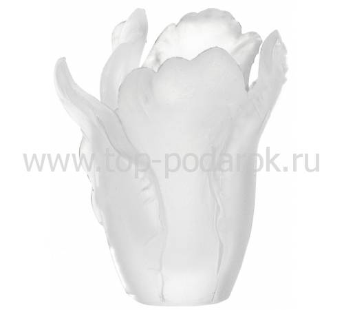 Ваза для цветов белая "Tulipe" Daum 05213-3