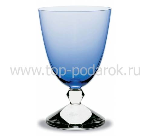 Фужер для вина синий маленький "Vega" Baccarat 2103548