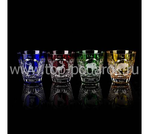 Набор из 4-х стаканов для виски "Hunt" Tsar FABERGE 5481054