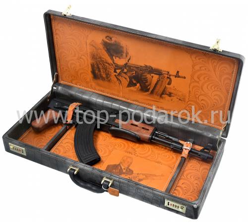 Модель оружия "Автомат Калашникова" в чемодане Авторские работы RV0026950CG