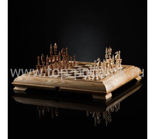Шахматы подарочные "Селенус" (светлая доска) AVTSH48