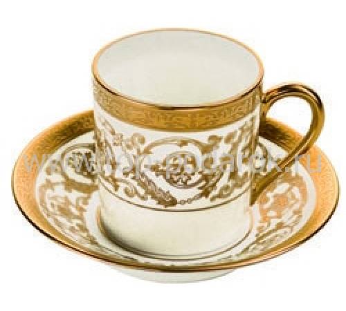 Чашка чайная с блюдцем Orangerie Gold Christofle 7660520