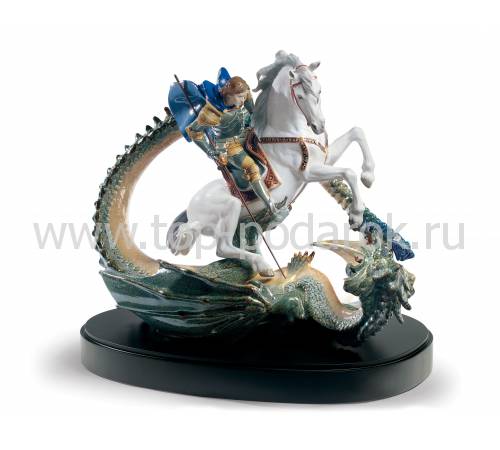 Статуэтка "Святой Георгий и дракон" Lladro 01001975