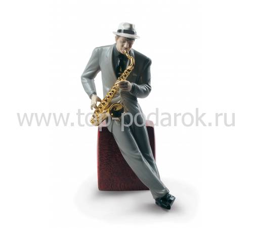 Статуэтка "Джазовый саксофонист" Lladro 01009330