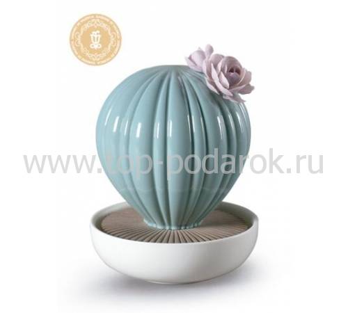 Декоративный цветок "Кактус с розовым цветком" Lladro 01040183