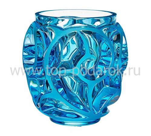 Ваза для цветов голубая (малая) "Tourbillons" Lalique 10571500