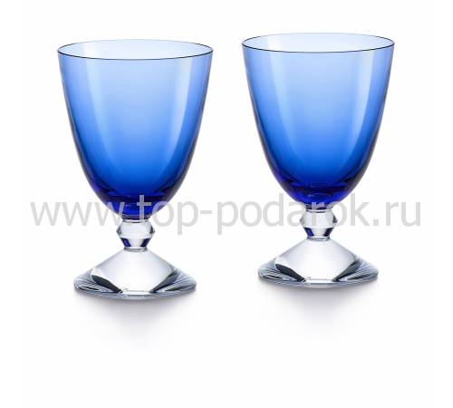 Набор из 2-х синих бокалов для вина "VEGA" Baccarat 2812261