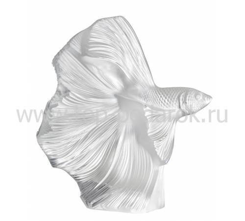 Статуэтка прозрачная "Бойцовая рыбка" Lalique 10685200