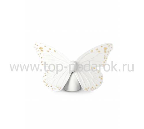 Статуэтка "Бабочка" белая Lladro 01009451