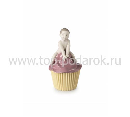 Статуэтка "Мой сладкий кекс - мальчик" Lladro 01009446