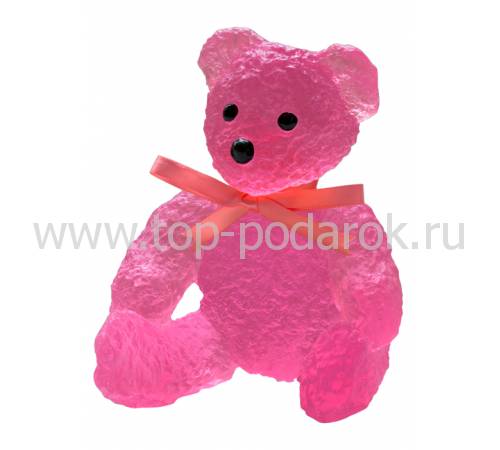 Статуэтка "Плюшевый мишка" розовый Daum (Лимитированная серия 375 экз) 05271-9