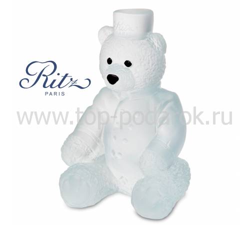 Статуэтка "Медведь в шляпе" белый Daum 05405