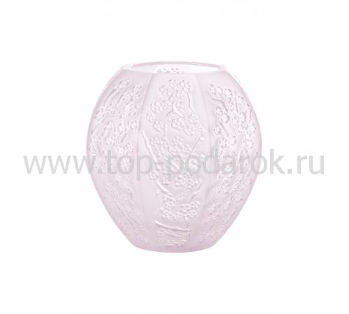 Ваза для цветов "Sakura" розовая H=10 Lalique 10723200