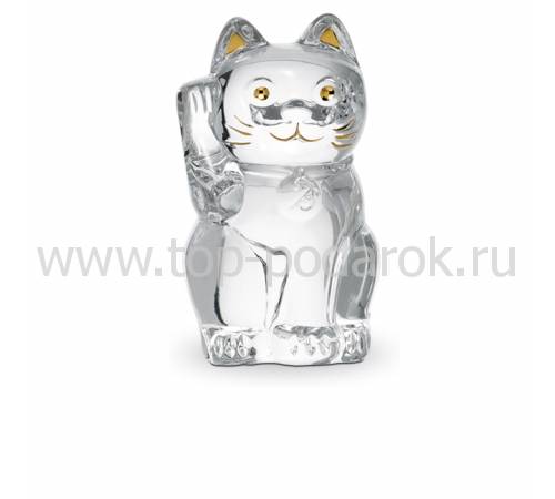 Статуэтка "Котенок на счастье" прозрачный Baccarat 2803413