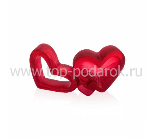 Скульптура "Сердце" красное Daum 05743