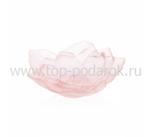 Блюдо для фруктов "Camelia" розовое Daum 05733-1