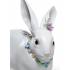 Статуэтка "Внимательный кролик с цветами" Lladro 01006098