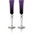 Набор из 2-х фиолетовых бокалов для шампанского "Mille Nuits" Baccarat 2811587